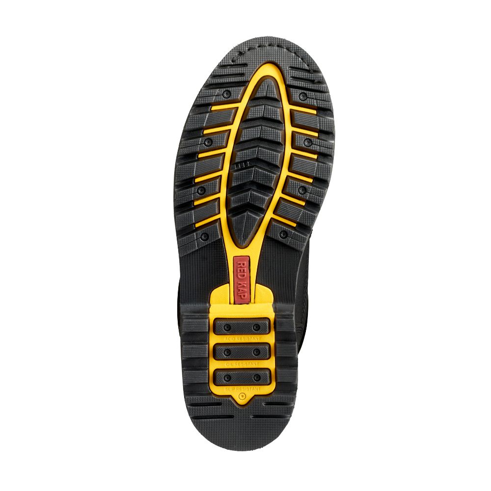 Red Kap Unisex Steel Toe Insulated Work Boots - CSA Approved Safety Shoes for Men & Women, Black (CF23100AIBK) - Ideal for Construction, Warehouse & Outdoor Winter Work
