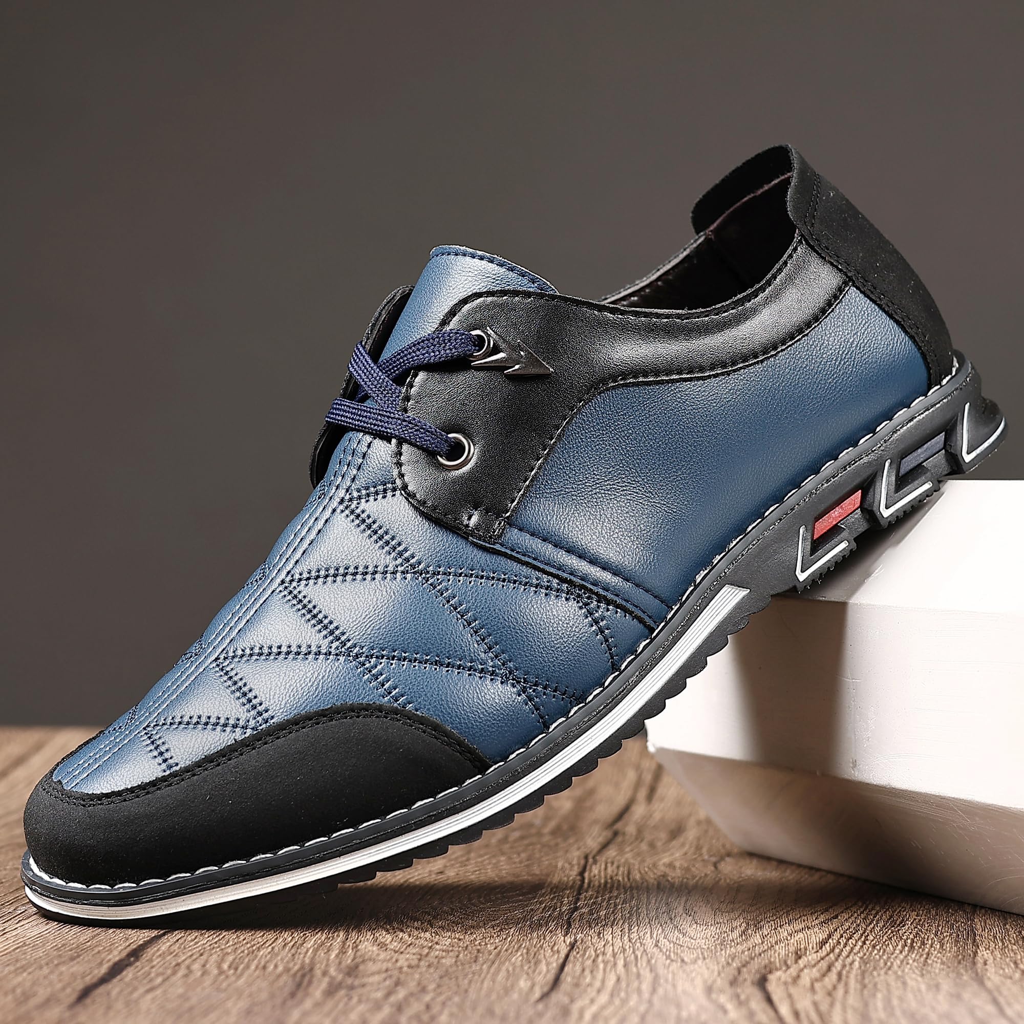 COSIDRAM Men's Casual Sneakers - Breathable Loafers for Business, Office & Walking | Comfortable Dress Shoes for Men | Perfect for Work, Travel & Daily Wear
