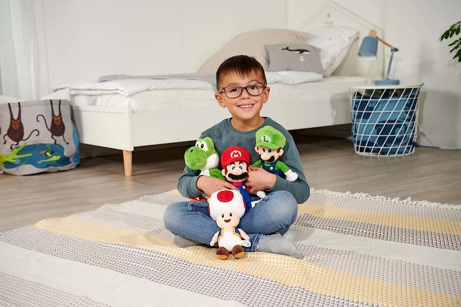 Simba Official Luigi Plush Toy 8