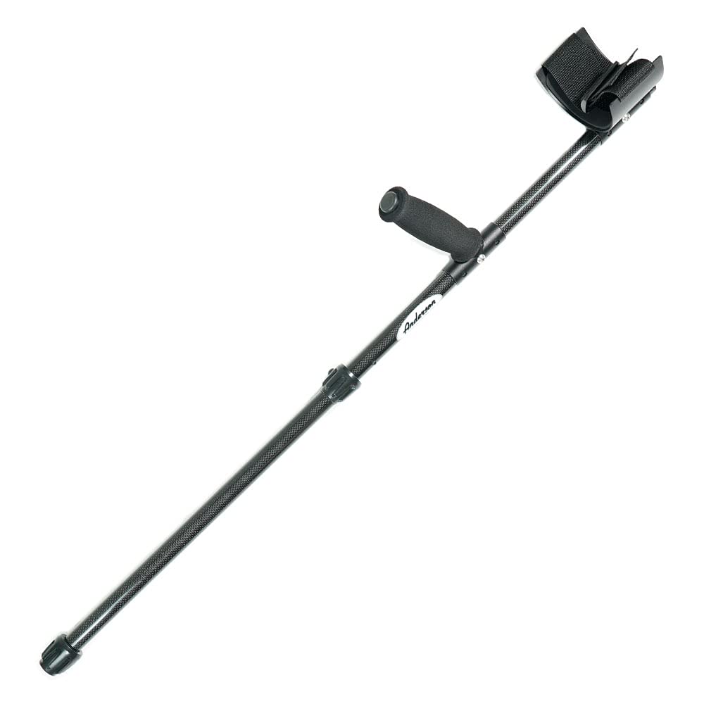 Premium Carbon Fiber Travel Shaft for Metal Detectors - Lightweight & Adjustable Metal Detecting Pole for Beach, Gold Prospecting & Treasure Hunting Adventures