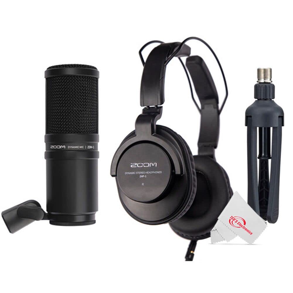 Zoom Q2n-4K Ultra HD Handy Video Recorder with ZDM-1 Podcast Mic Bundle - Professional 4K Video Recording for Vlogging, Live Streaming & Content Creation - Includes Complete Accessory Kit