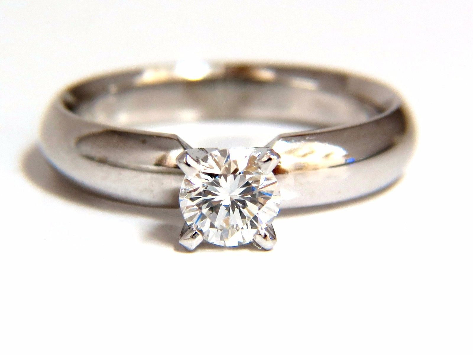 GIA Certified 0.51ct E Color VS2 Clarity Natural Round Diamond Engagement Ring in Platinum Setting - Perfect for Proposals, Anniversaries & Special Occasions