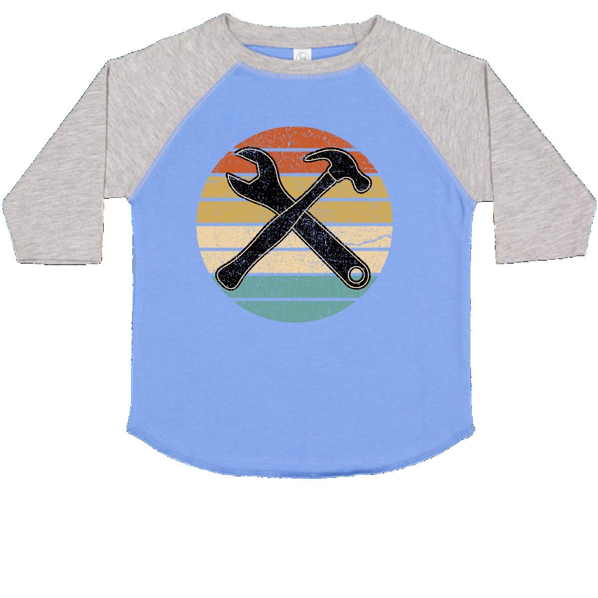 Inktastic Mechanic Tool Set Toddler T-Shirt - Funny Handyman Kids Tee for DIY Enthusiasts - Perfect for Playtime, Dress-Up & Father-Son Matching Outfits