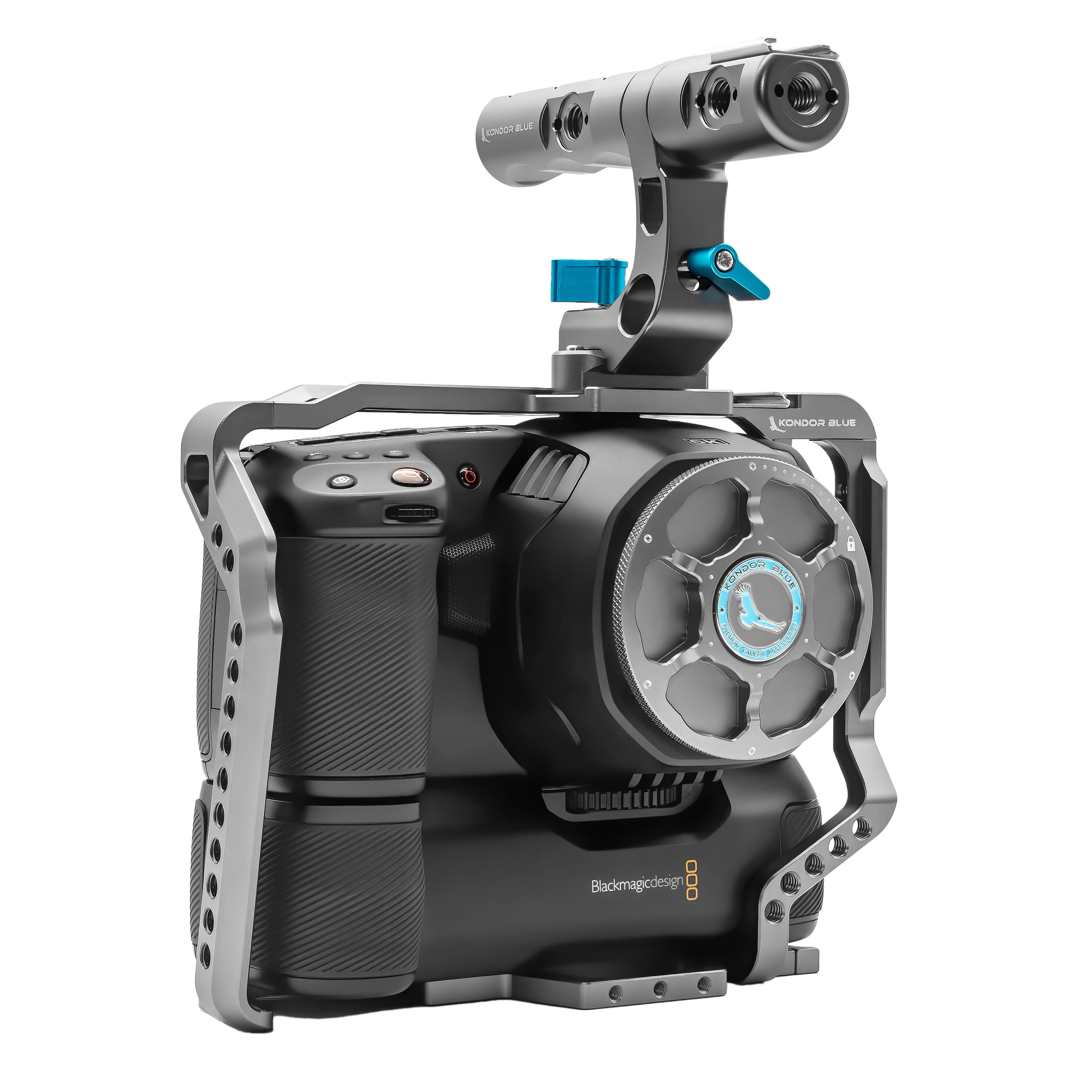 Blackmagic Pocket 6K Pro Battery Grip Extension Kit (Space Gray) - Extended Power for Cinematic Filmmaking & On-Location Shooting