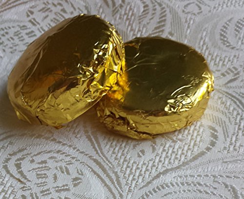 Delicious Chocolate Covered Cookies - 100 Pieces in Elegant Gold Foil Wrapping | Perfect for Gifts, Parties & Holiday Treats