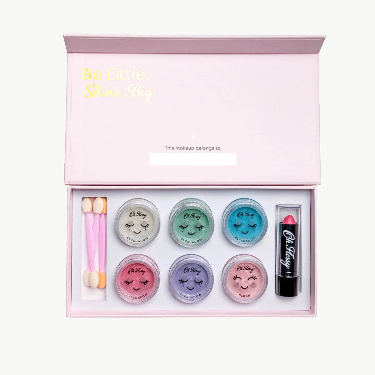 Oh Flossy Deluxe Sparkle Makeup Set - 12 Piece Glamorous Cosmetic Kit with Shimmer Eyeshadow & Lip Gloss | Perfect for Parties, Prom & Special Occasions