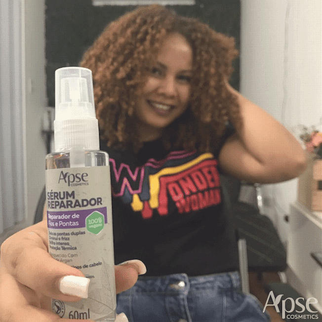 Apse Cosmetics Repairing Serum - 2 fl oz Conditioning Action for Damaged Hair - Hydrate & Strengthen for Salon-Quality Results at Home