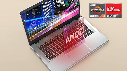 Acer Aspire 3 Slim Laptop - AMD Ryzen 7, 8GB RAM, 128GB SSD, 15.6