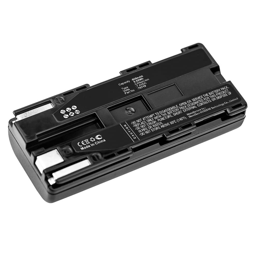 Synergy Digital Equipment Battery - Li-ion 7.4V 800mAh Replacement for AEG 70178 | Power Tools & Cordless Equipment | Perfect for DIY Projects & Professional Use