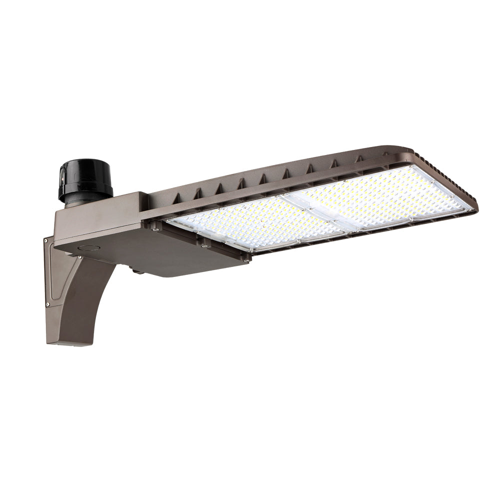 Konlite 300W LED Outdoor Area Light - Type IV, 347-480V, 42,000 Lumens, 5000K Daylight White (Equivalent to 1000W) - Perfect for Parking Lots, Warehouses & Industrial Lighting