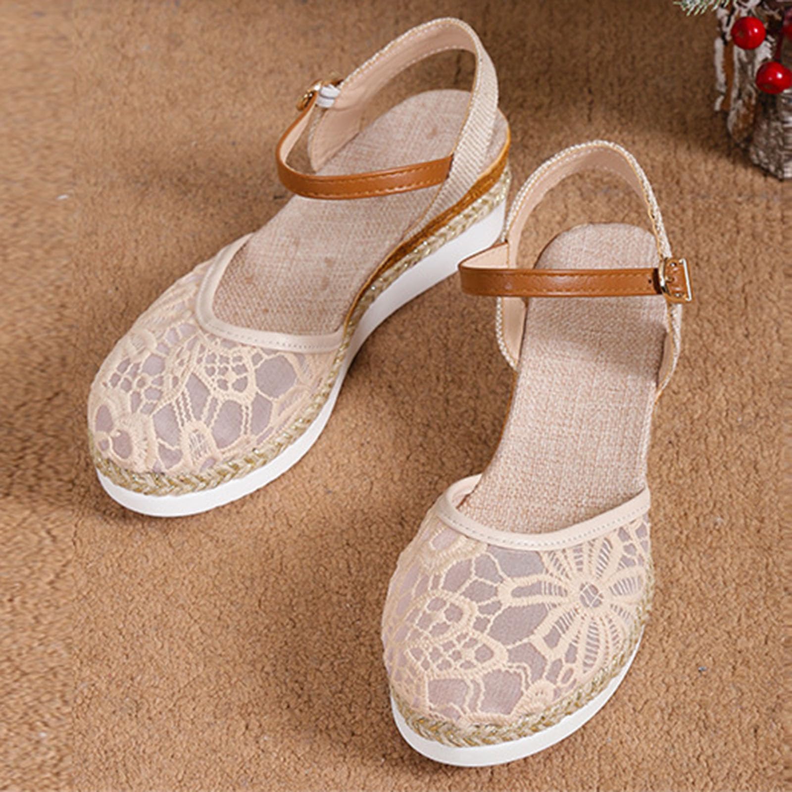 Women's Black Wedge Sandals - Comfortable Summer Roman Sandals with Fish Mouth Design, Pink & Golf Style | Perfect for Beach, Casual Wear & Outdoor Activities