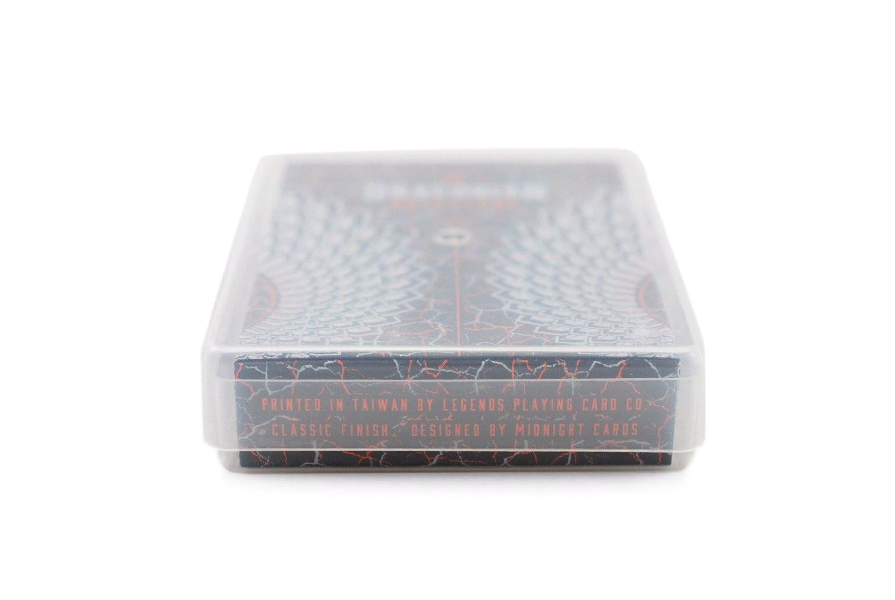 Durable Plastic Playing Card Storage Box - Organize & Protect Your Cards - Perfect for Collectors, Poker Games & Travel