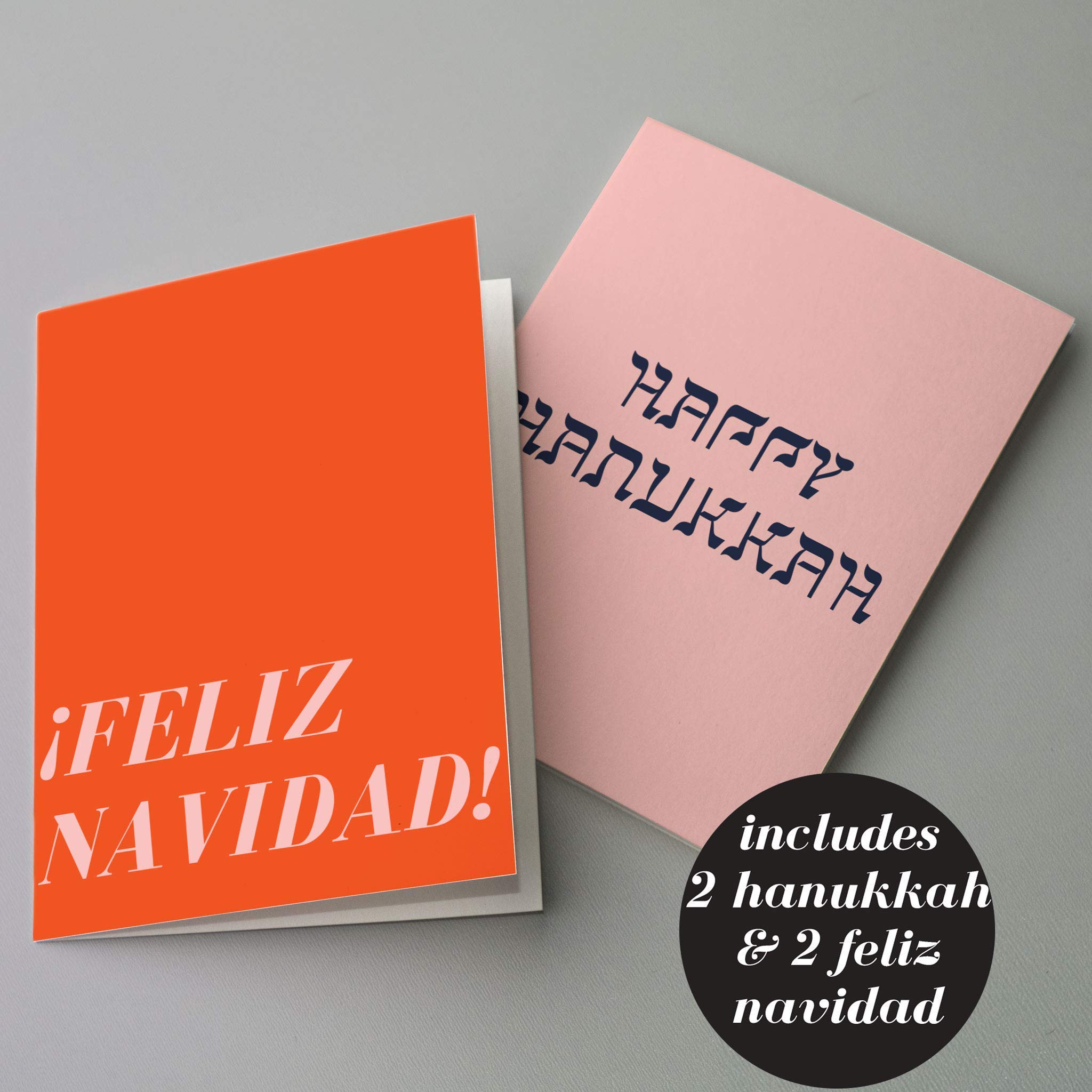 24 Pack Hot Pink Feminine Christmas Cards - Millennial Hipster Holiday Greeting Cards with Envelopes | 12 Unique Designs for Coworkers, Friends & Adults | Perfect for Office Parties, Secret Santa & Festive Celebrations