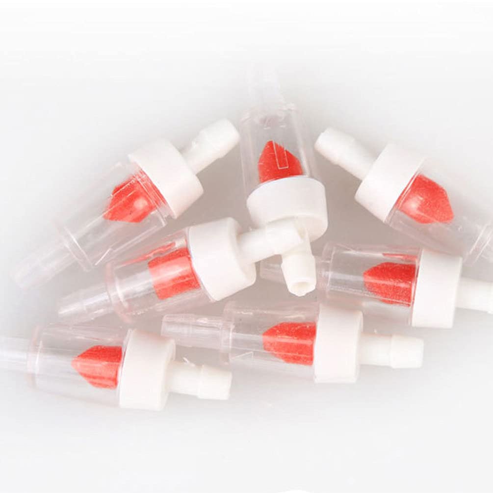 Balacoo 40pcs Air Pump Check Valve Kit - Plastic One Way Valve for Aquarium, Fish Tank, Air Hose Fittings - Perfect for Airline Tubing, Fish Dish, and Pond Aeration Systems