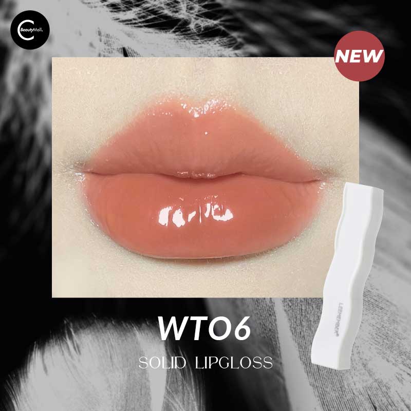 LEEMEMBER Feather Solid Lip Gloss - Long Lasting Hydrating Lipstick with Natural Shine, Vegan & Cruelty Free - Perfect for Daily Wear, Date Night & Special Occasions