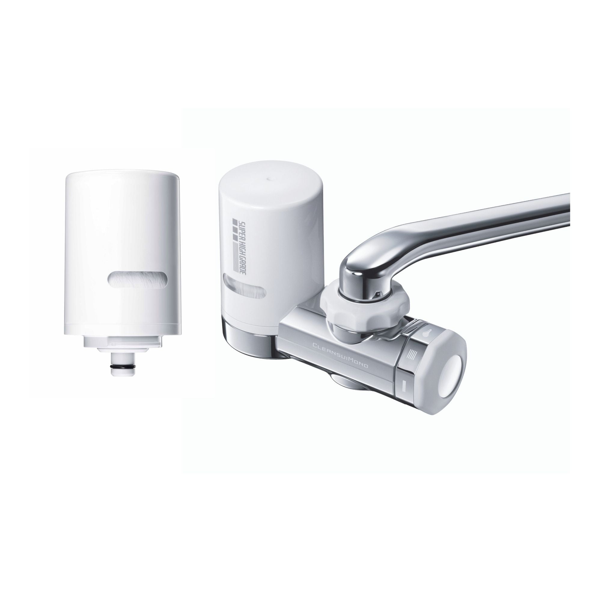Cleansui EF201 Under Sink Water Filter System - 2 Replacement Cartridges Included | High-Performance Filtration for Clean Drinking Water at Home