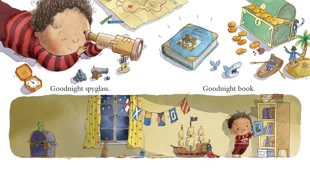 Goodnight Pirate: Bedtime Story Book for Kids - Perfect Easter Basket Stuffer & Gift for Boys & Girls (Goodnight Series) | Bedtime Reading, Baby Shower Present, Children's Sleep Aid
