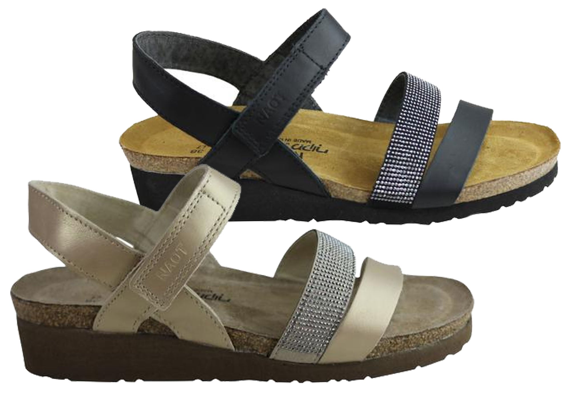 Naot Krista Women's Leather Comfortable Cushioned Supportive Sandals - Perfect for Walking, Travel & Everyday Wear