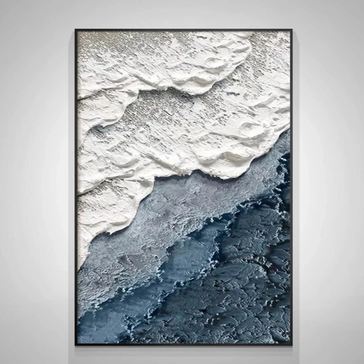 Ocean and Sky Painting #OS 245 - Handmade Canvas Wall Art for Home & Office Decor - Perfect for Living Room, Bedroom, or Office