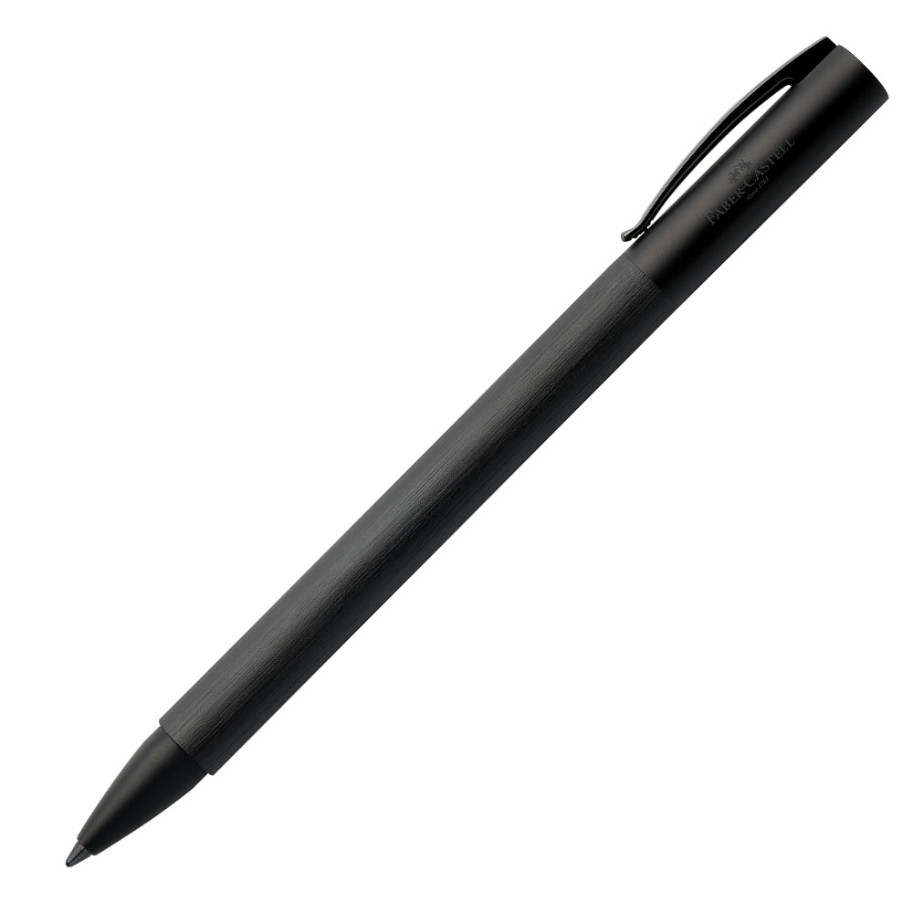 Faber-Castell Ambition Ballpoint Pen - Premium All-Black Design for Professional Writing & Gifting | Office, Business, School & Everyday Use