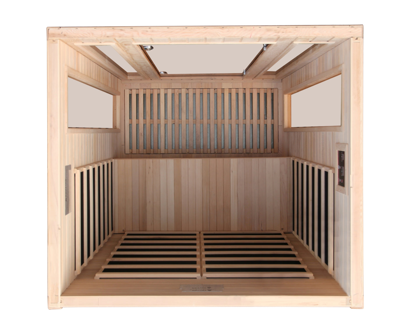 Amanda Pro 6 Low EMF FAR Infrared Sauna for Home Use - Detoxify, Relax & Recover in Near Zero EMF Environment | Perfect for Wellness, Spa & Therapy Sessions