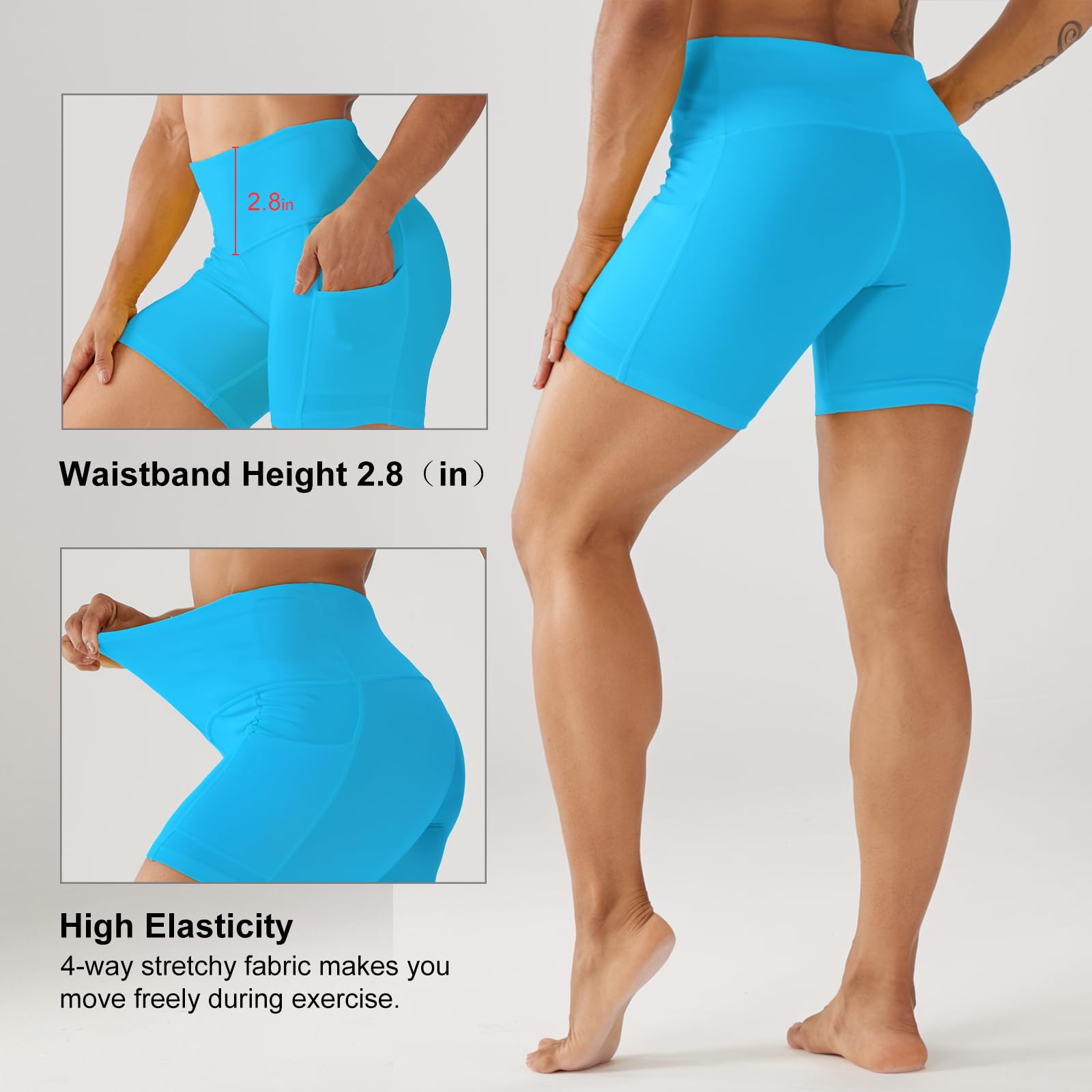LOVESOFT Women's High Waist 5