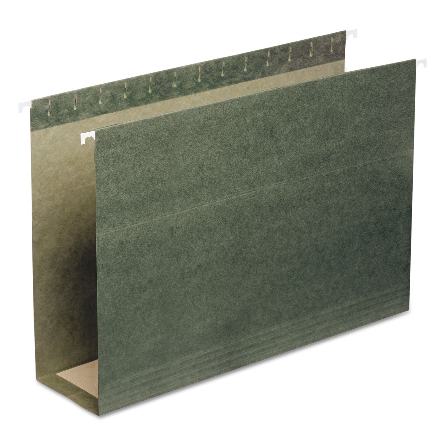 Smead 64379 3-Inch Box Bottom Hanging File Folders - Legal Size, Green, 25-Pack - Perfect for Office Organization & Document Storage