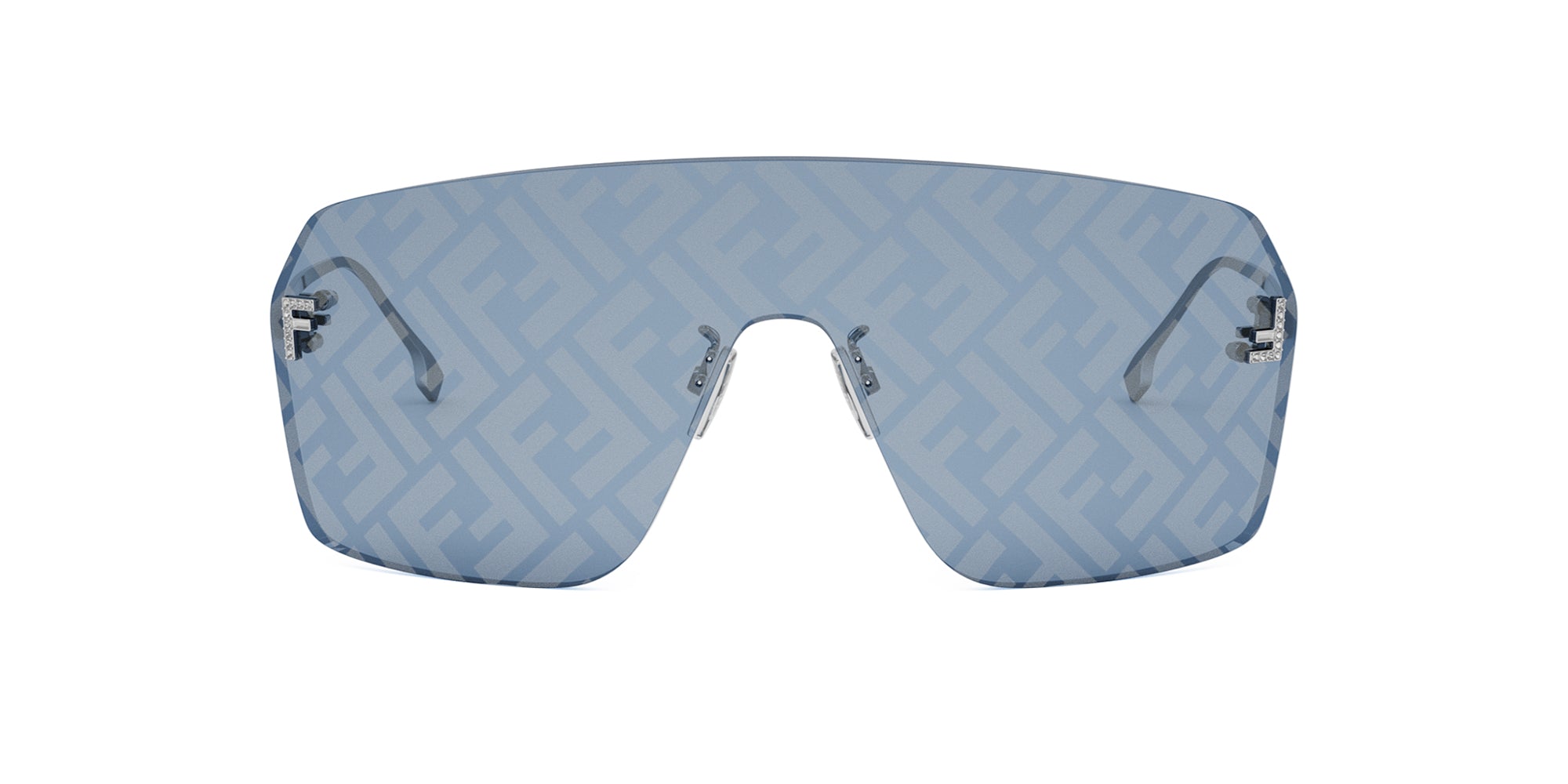 Fendi First Crystal FE4121US Women's Luxury Sunglasses - Stylish Designer Shades for Fashion & Outdoor Activities