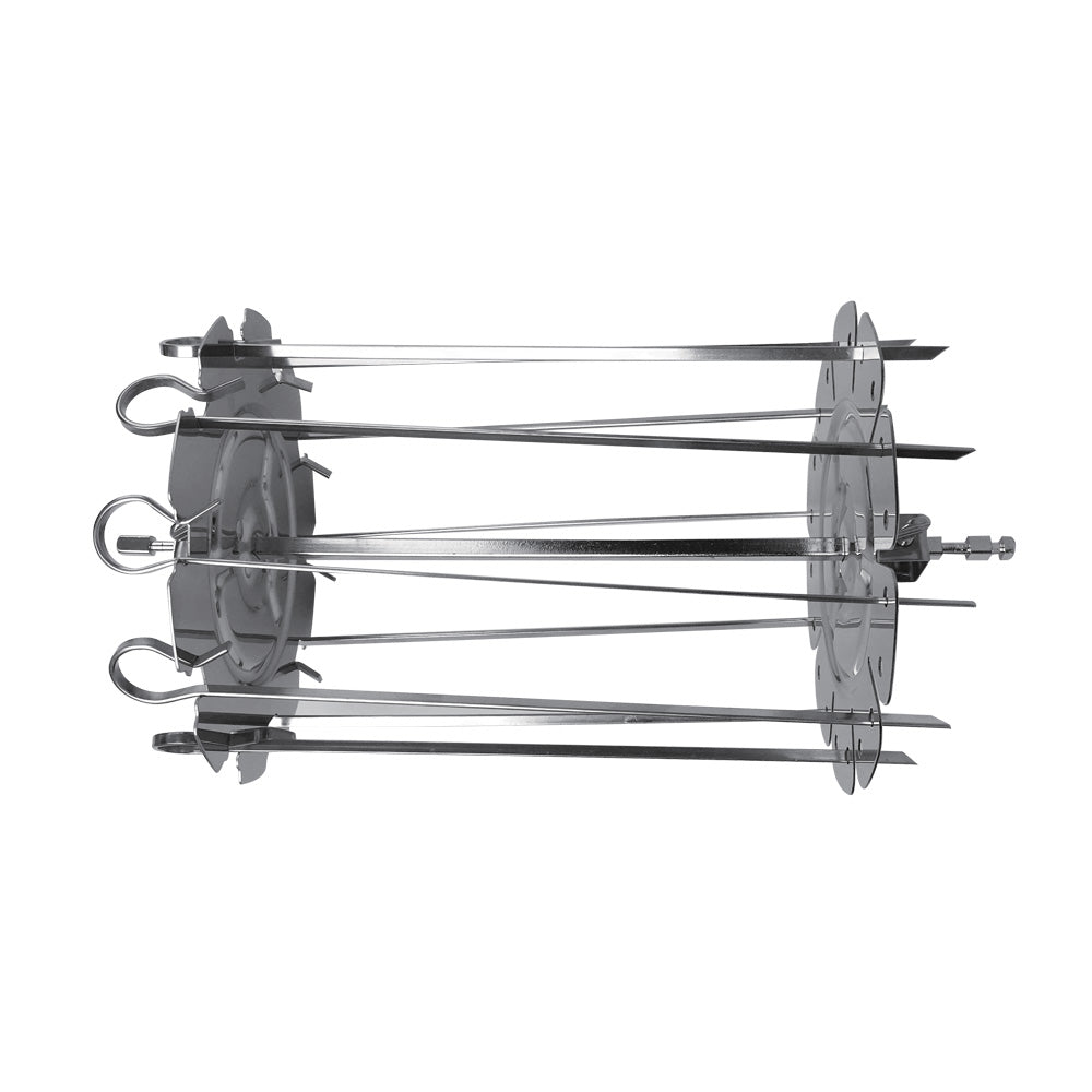 Air Roaster Pro - Electric Rotisserie Skewers for Chicken, Meat & Vegetables - Perfect for Grilling, BBQ & Outdoor Cooking