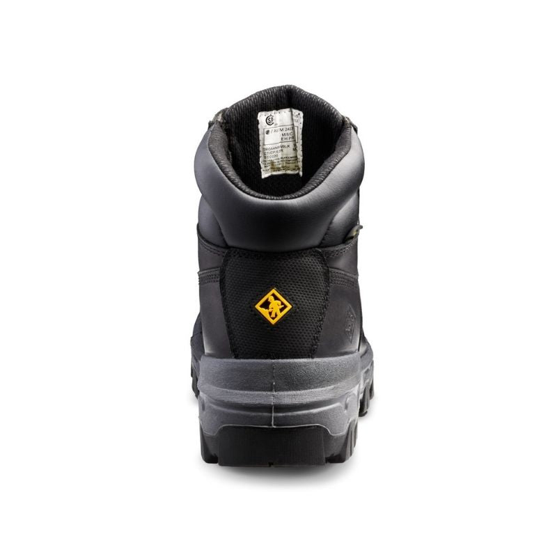 Terra Sentry 2020 Men's 6 Composite Toe Work Boots with Internal METGUARD Safety Toe - TR0A4NRWBLK Black | Heavy Duty Construction Work, Warehouse & Industrial Safety Shoes