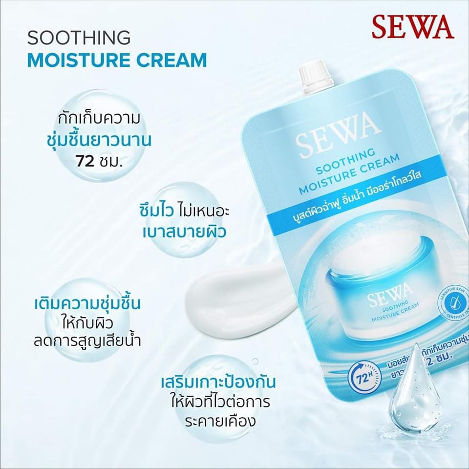 Sewax Facial Acne Care Soothing Moisture Cream for Dry Skin - Travel Size (0.5oz) | Hydrating & Calming Acne Treatment | Perfect for On-the-Go Skincare Routine