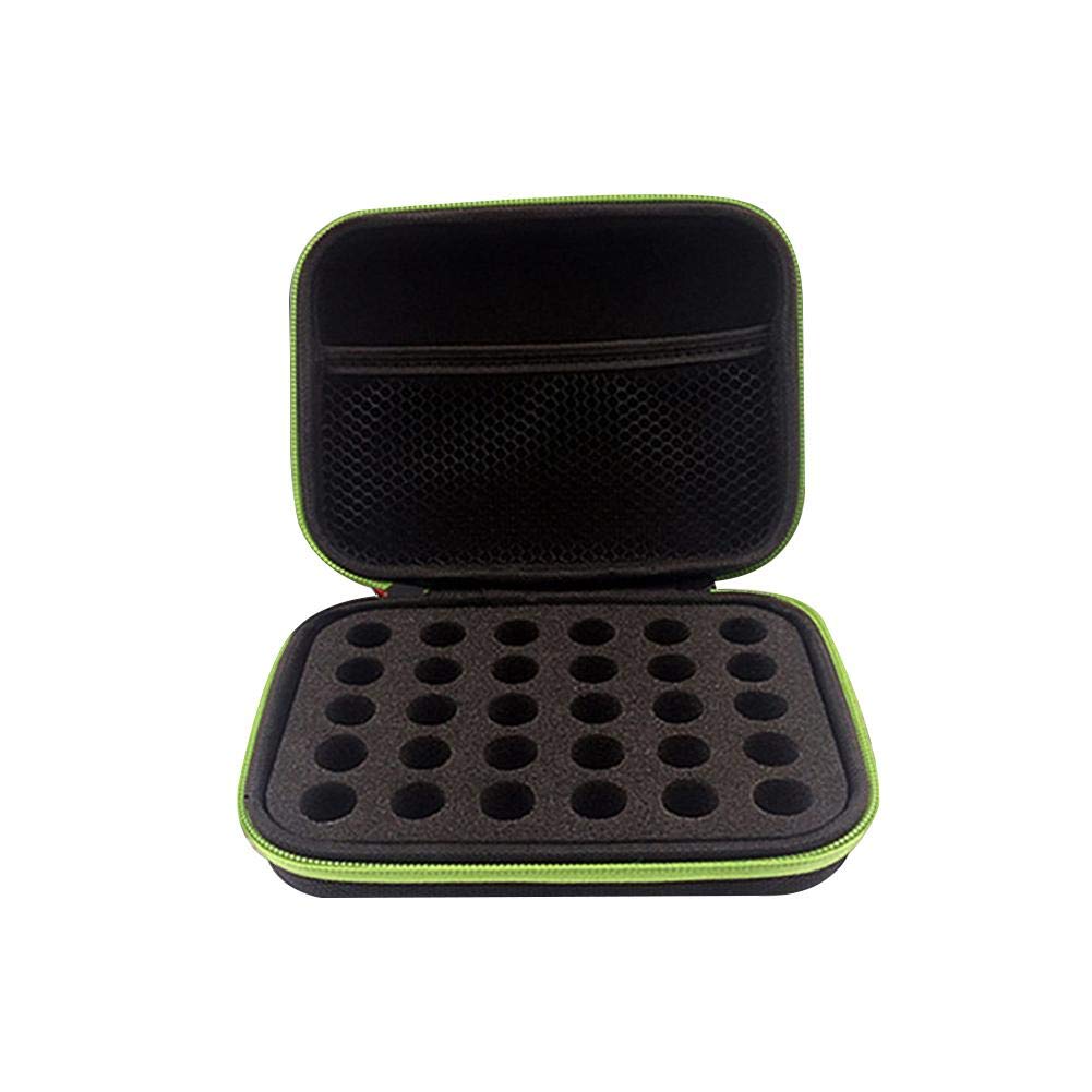 MyOnly Essential Oils Carrying Case - 30 Grid Organizer for 1-3ML Roller Bottles | Portable Essential Oil Storage for Home Use, Travel & Aromatherapy Presentations | Perfect for DIY Blends, Yoga Sessions & Spa Treatments
