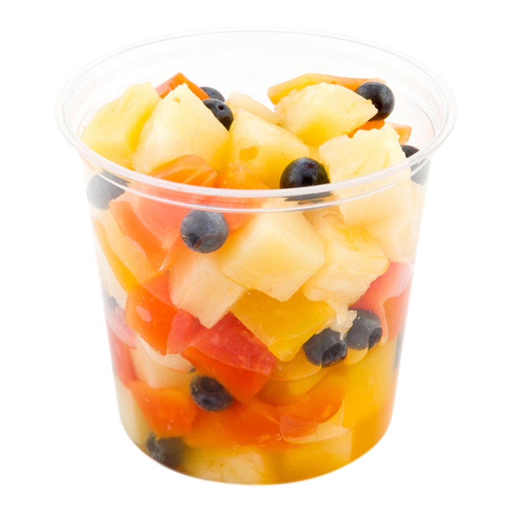 Restaurantware Basic Nature 24oz PLA Plastic Deli Containers - 500 Pack Meal Prep Food Storage Containers for Snacks, Salads, Desserts | BPA-Free, Eco-Friendly Disposable Containers for Catering, Takeout & Leftovers