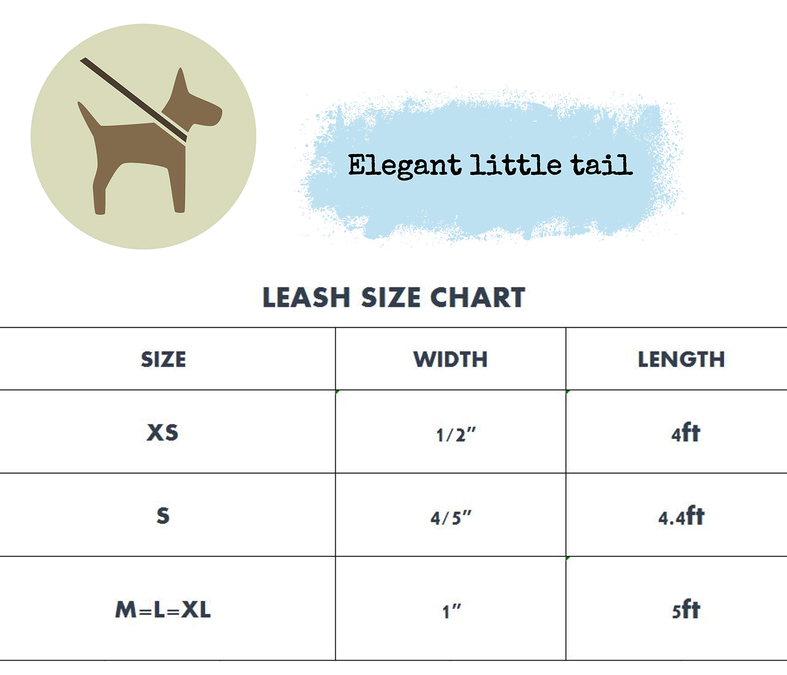 Elegant Small Dog Leash - Strong & Durable Traditional Style Pet Lead with Soft Webbing - Perfect for Walking Small, Medium & Large Dogs | Ideal for Daily Walks, Training & Outdoor Adventures