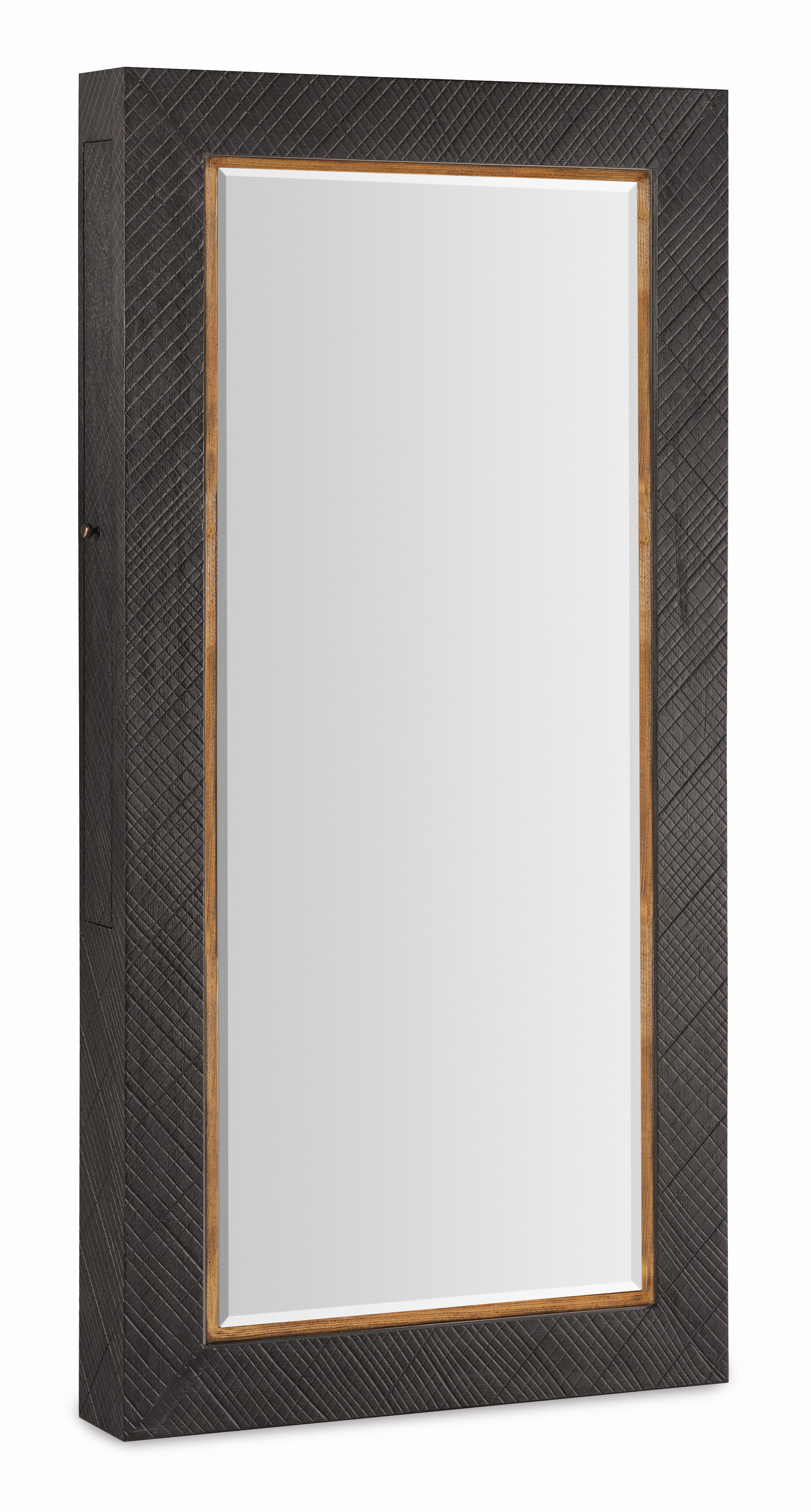 Big Sky Full-Length Floor Mirror with Jewelry Storage Compartment - Perfect for Bedroom Decor, Dressing Room & Vanity Organization
