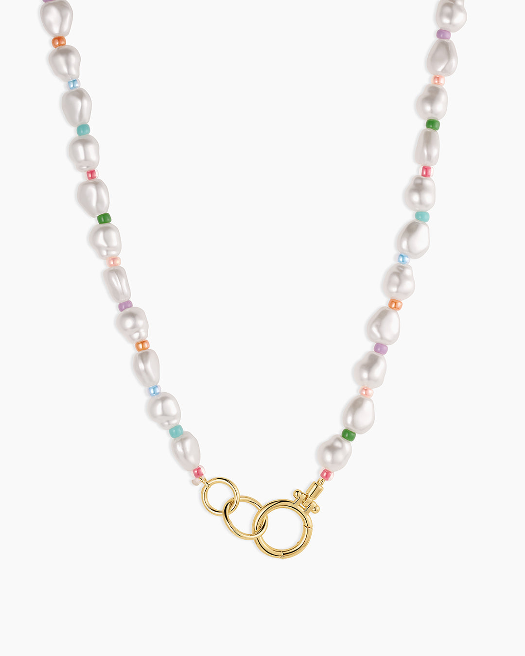 Pearl Rainbow Cove Necklace - Elegant Rainbow Pearl Jewelry for Women | Perfect for Weddings, Parties & Everyday Wear