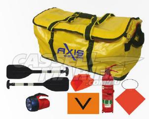Axis Safety Grab Bag - Emergency Survival Kit for Home, Car & Outdoor Adventures - First Aid, Survival Tools & Essentials for Camping, Hiking & Natural Disasters
