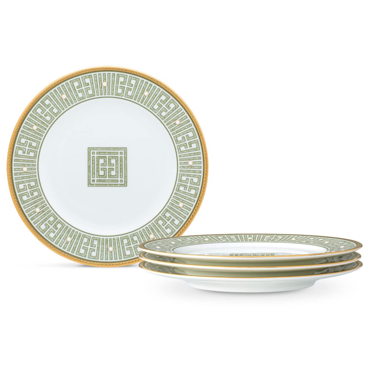 Noritake Infinity Green Gold 6.5