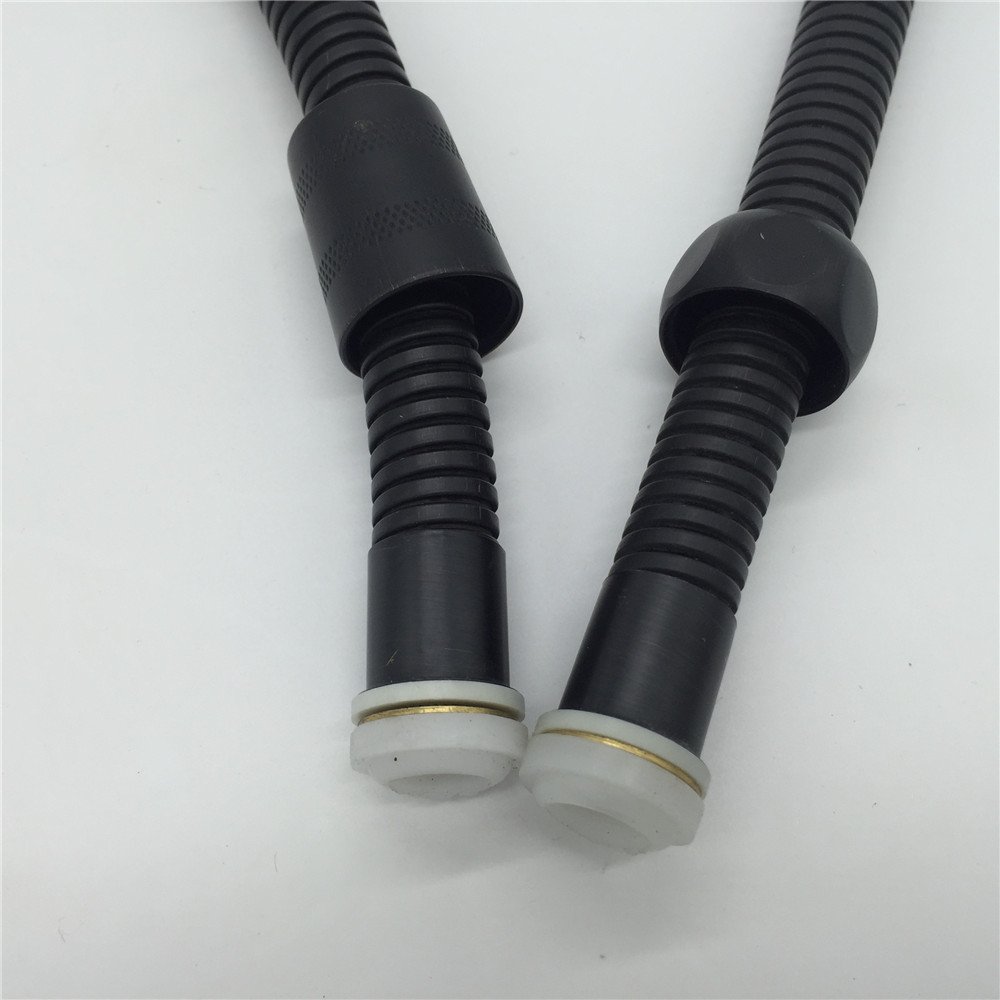 59 Inch Shower Hose Replacement - Oil Rubbed Bronze Handheld Shower Extension Hose for Bathroom & RV Use - Durable & Flexible Shower Head Hose