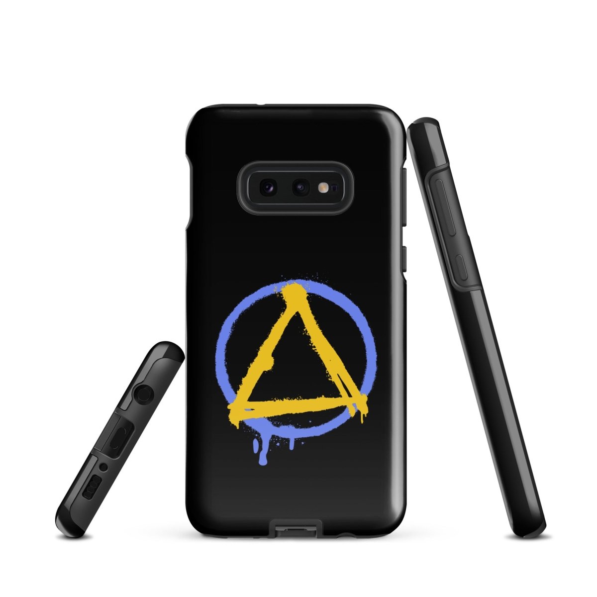Sober Symbol Rugged Protective Case for Samsung Galaxy - Shockproof & Durable Phone Cover for Outdoor, Work & Daily Use