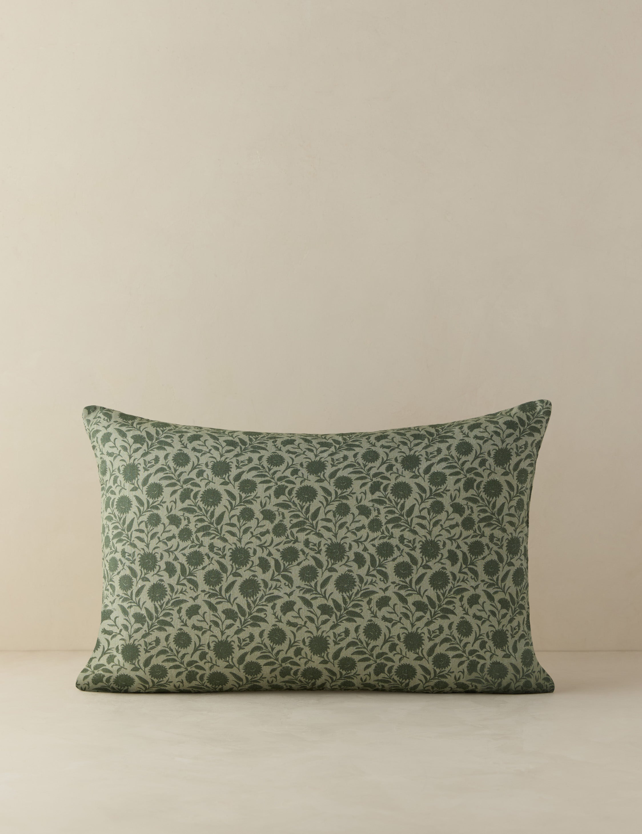 Premium Flax Linen Cotton Blend Pillow - Soft, Breathable & Hypoallergenic - Perfect for Bedroom, Sofa & Travel Use