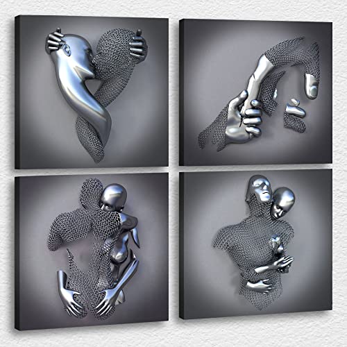 4 Piece 3d Canvas Print-23