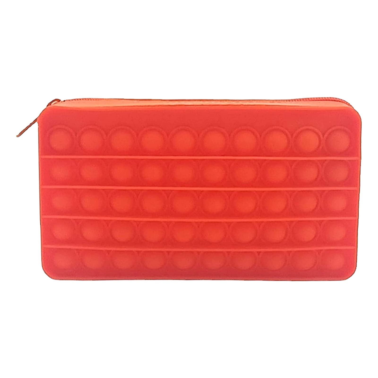 Push Bubble Pencil Case - Sensory Stress Relief Toy & Cosmetic Organizer Bag for School, Office, Travel | Anti-Anxiety Fidget Tool for Kids & Adults | Portable Stationery Box for Home, College & Work