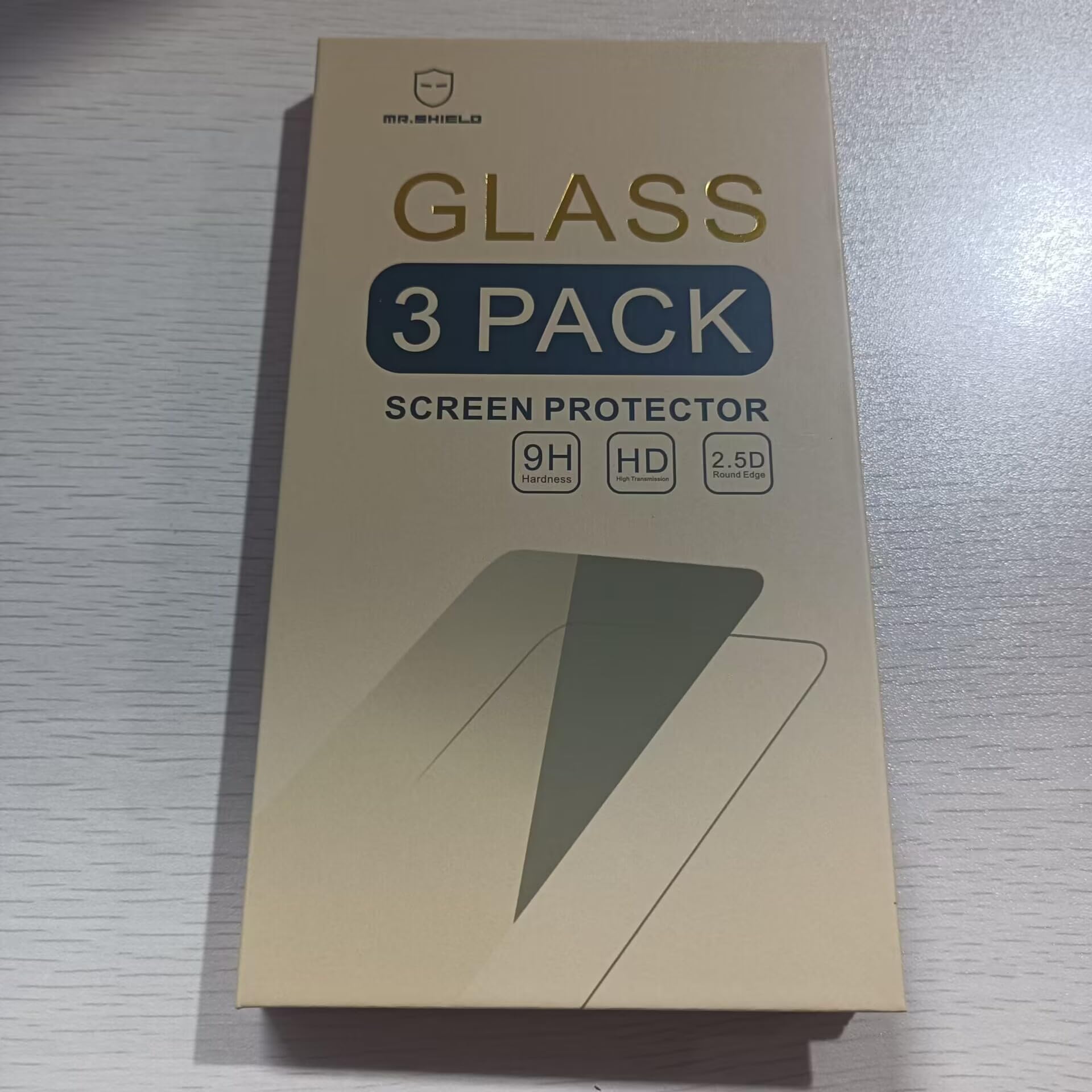 Mr.Shield Tempered Glass Screen Protector for Nintendo Switch OLED - 9H Hardness, Anti-Scratch, Bubble-Free (3-Pack) - Perfect for Gaming Protection and Travel Use