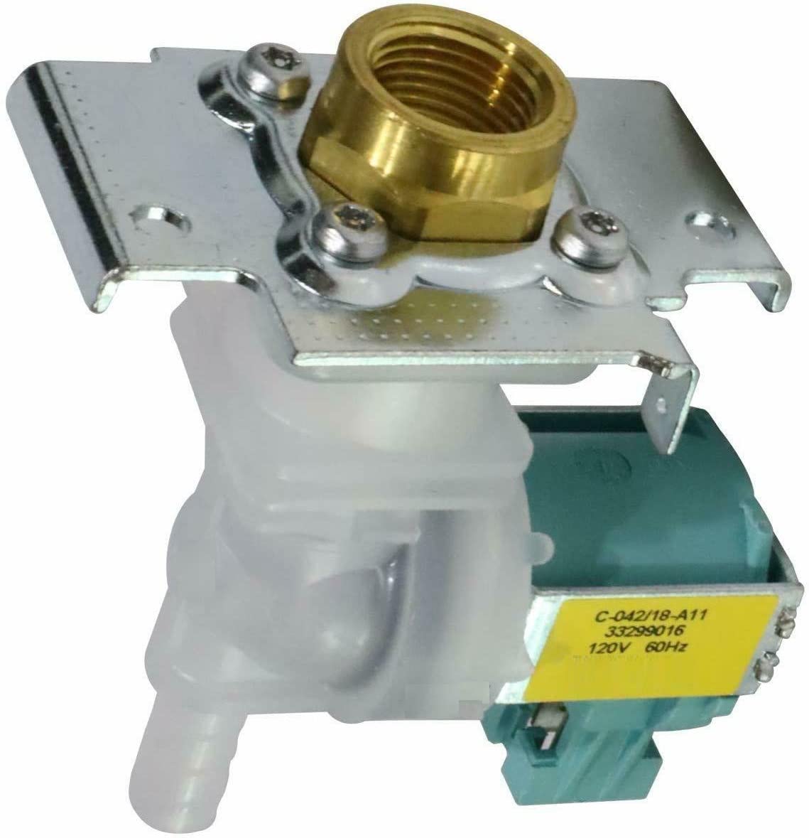 Bosch Dishwasher Water Inlet Valve Replacement Part - Compatible with Thermador, Kenmore & Gaggenau Models (Replaces 9000409700 & 33299010) - Perfect for Leak Repair & Maintenance
