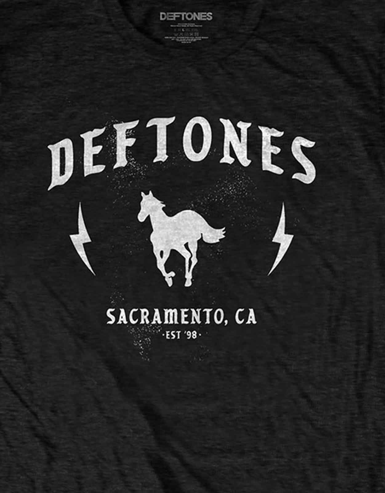 Deftones 'Electric Pony' Black Band T-Shirt for Men & Women - Soft Cotton Vintage Rock Tee for Concerts, Gifts & Casual Wear