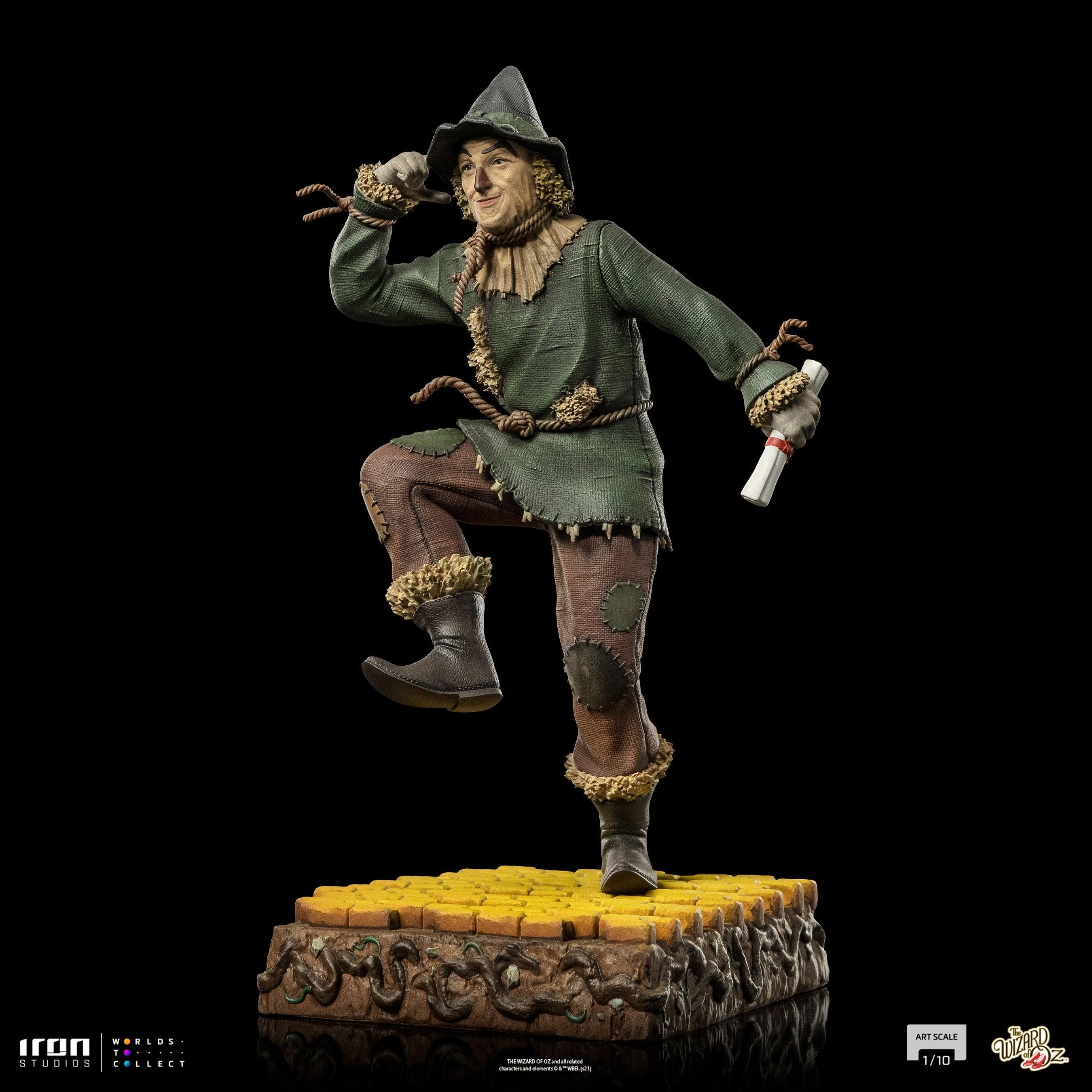 Iron Studios Wizard of Oz Scarecrow BDS Art Scale 1/10 Statue - Collectible Movie Figure for Home Decor & Fan Display