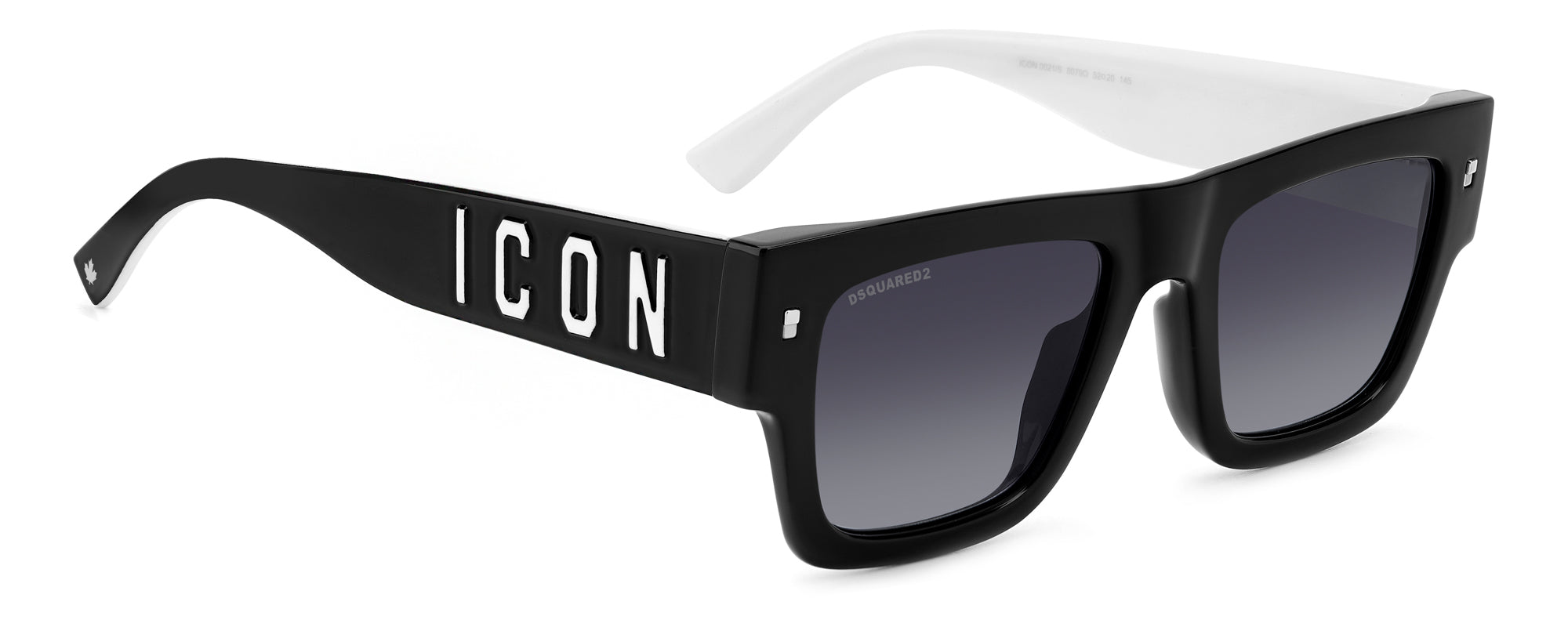 DSQUARED2 Icon 0021/S Sunglasses - Polarized UV Protection Aviator Style for Men & Women - Perfect for Driving, Beach & Outdoor Activities
