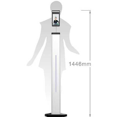CDVI C110 Adult Height Column & Base for FTC 1000 - 43 Inch Adjustable Measuring Device for Medical & Fitness Use in Clinics, Gyms & Schools