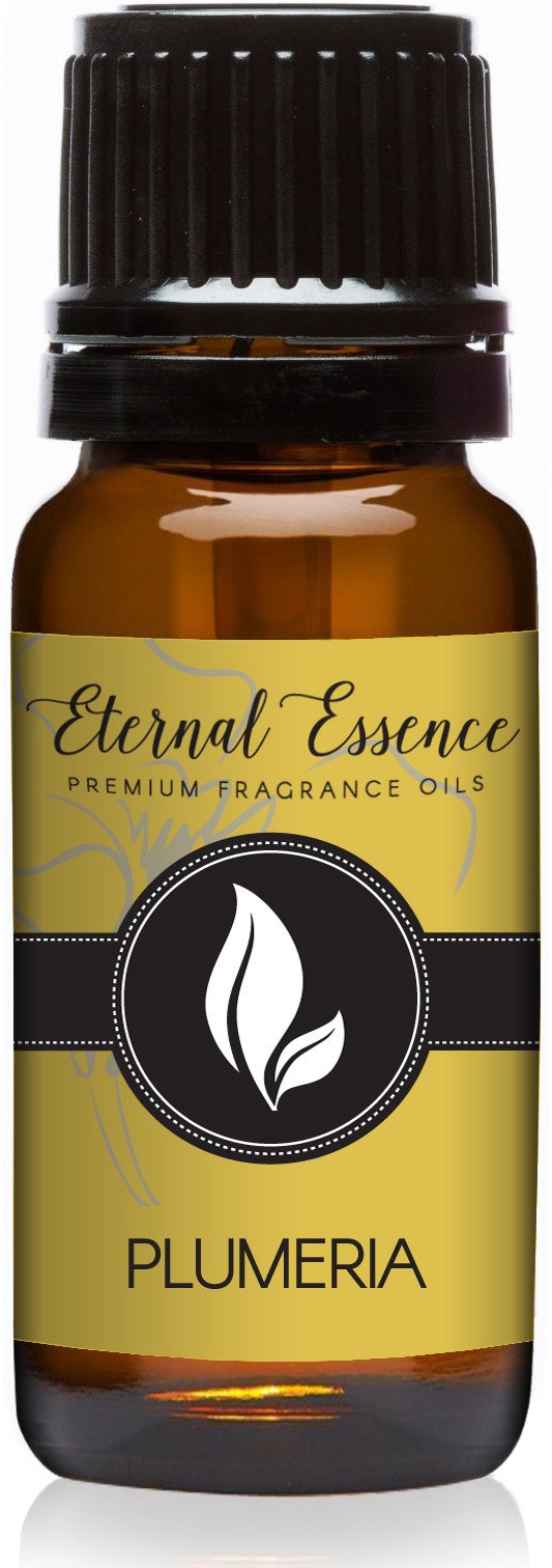 Eternal Essence Oils Premium Grade Plumeria Fragrance Oil - 10ml - Floral Scented Oil for Aromatherapy, Candles, Soap Making & Home Diffusers